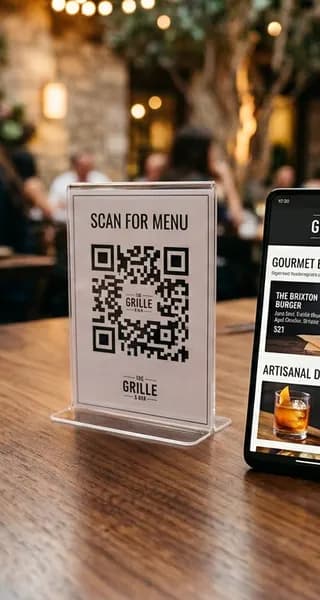 Tableside QR Ordering